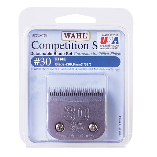 Wahl Blade Size Chart Blade Wahl Competition Series Size Che