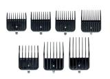 ANDIS  ATTACHMENT COMBS- 7PCS