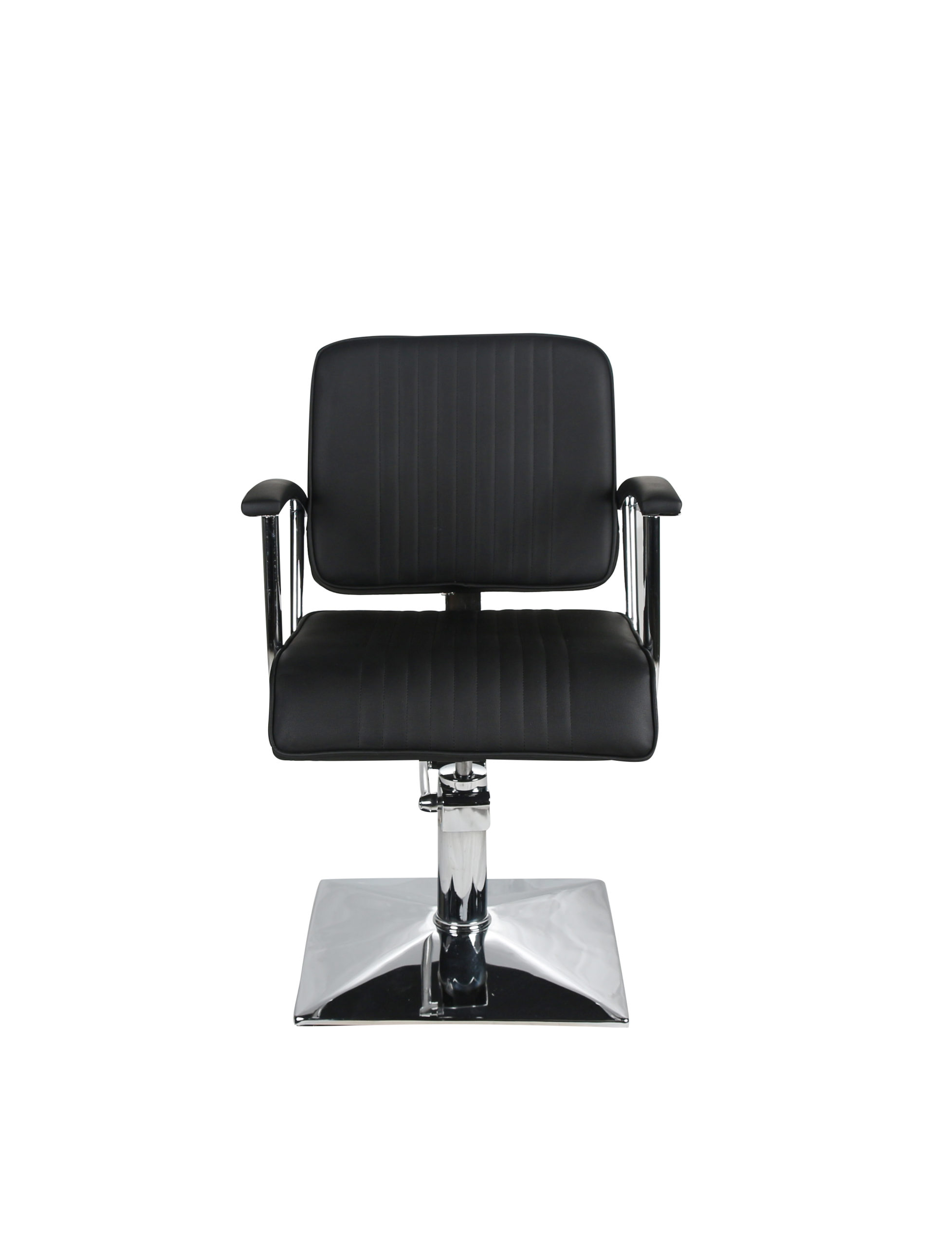 Madison Styling Chair Black with Square Base
