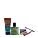 Shaving Kit(gillette proglide gel,brut aftershave,Lord  single edged razors blades,cutthroat)