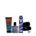 Shaving Kit(gillete proglide gel,Brut aftershave,supermax razor blades,safety razor)