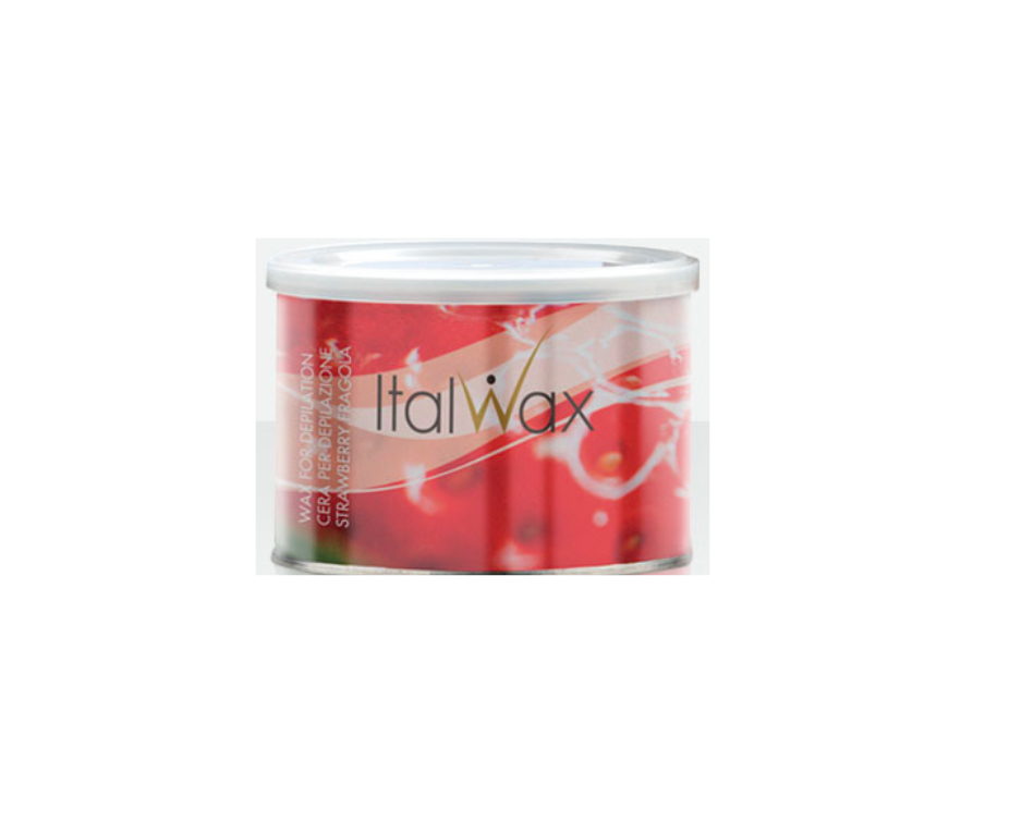 Italwax Strawberry High Density Wax Tin