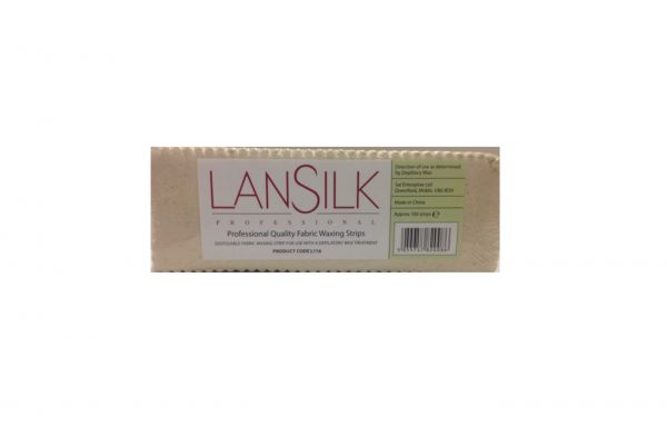 Lansilk Professional Quality Fabric Waxing Strips