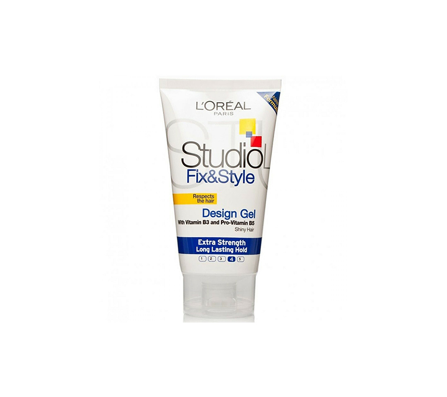 LOreal Studio Line Fix and Style Vitamin Enriched Strong Hold Gel - 150ml