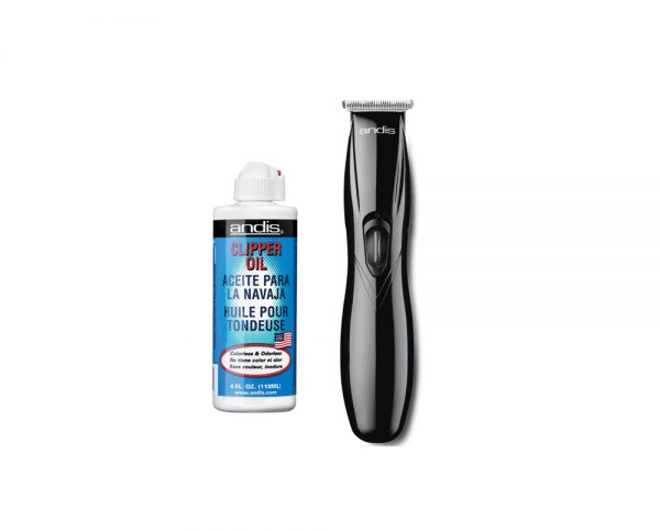 ANDIS Slimline Pro Li T-Blade Trimmer With Andis Clipper Oil