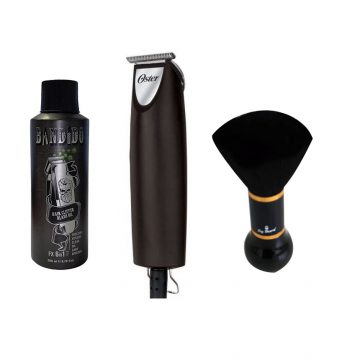 Oster Finisher 59-84 Trimmer With Bandido Clipper Oil & Big Beard Neck Brush G-213