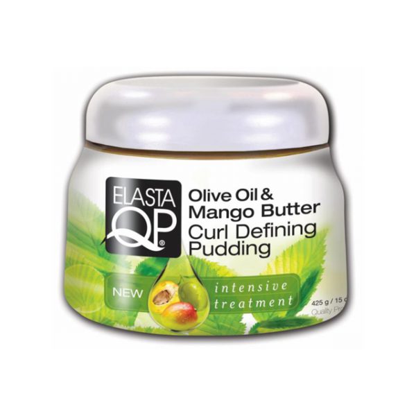 Elasta QP Olive Oil & Mango Butter Curl Defining Pudding 15oz