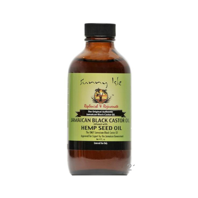 Sunny Isle Jamaican Black Castor Oil Infused with Hemp Seed Oil