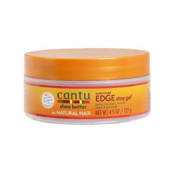 Cantu Natural Hair Edge Stay Gel, Extra Hold 4.5oz To