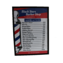 Customised Barbershop Pricelist Poster