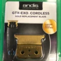 ANDIS GTX-EXO CORDLESS GOLD REPLACEMENT BLADE SHALLOW TOOTH