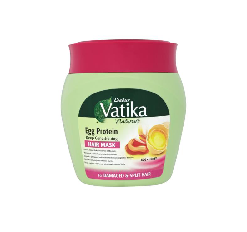 Vatika Egg Protein Deep Conditioning Hair Mask for Damage and Split Hair