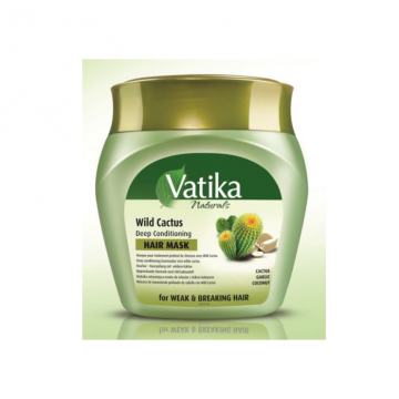 Vatika Wild Cactus Deep Conditioning Hair Mask for Weak and breaking Hair