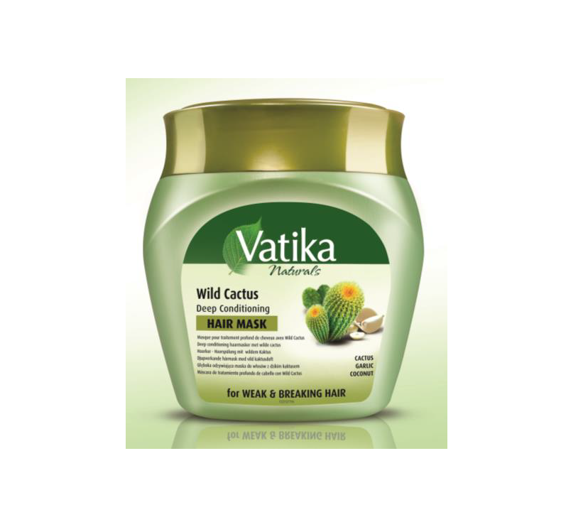 Vatika Wild Cactus Deep Conditioning Hair Mask for Weak and breaking Hair