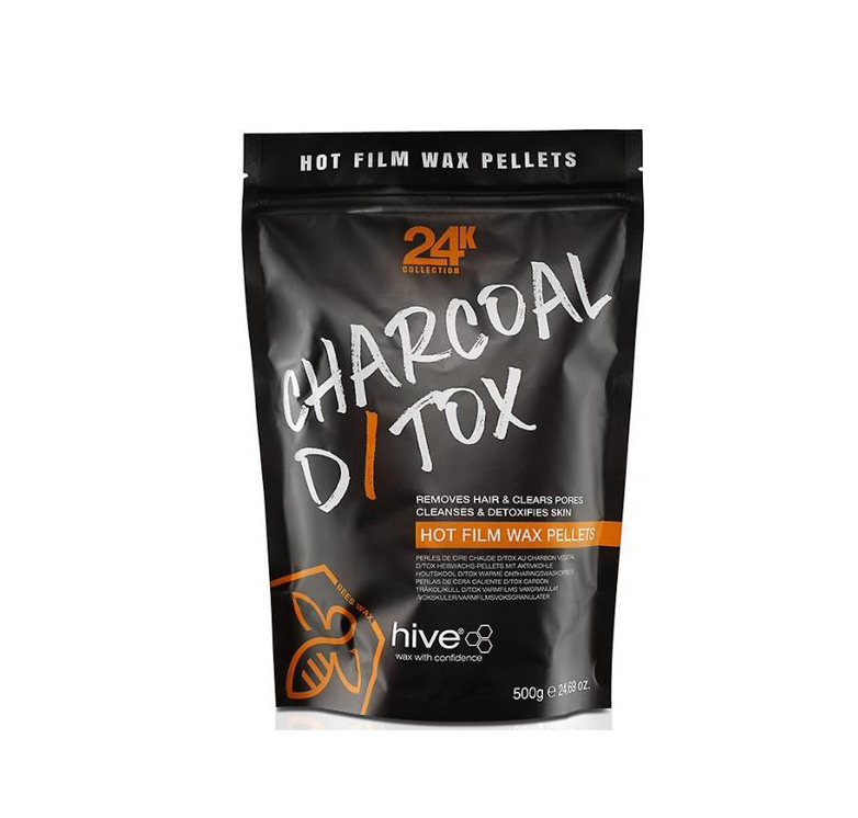 Hive 24k Collection Charcoal DTox Hot Wax