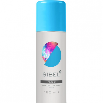 Sibel Fluorescent Hair Colour Spray Blue 125ml
