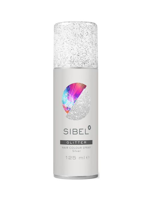Sibel Hair Colour Spray Glitter Silver 125ml
