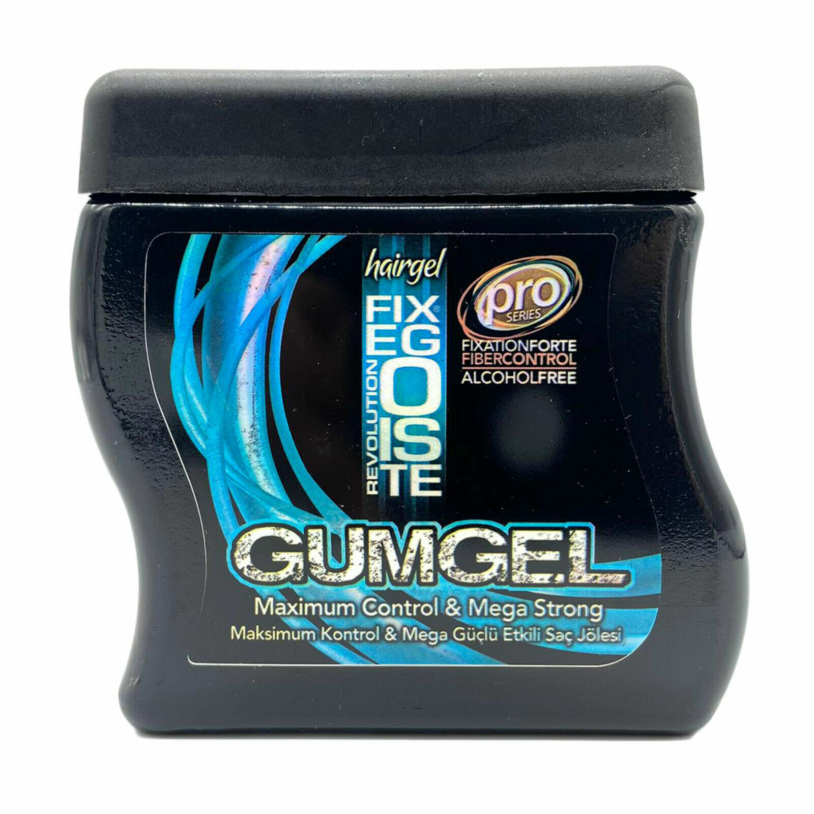 ixEgoiste Gumgel Gummy Hair Gel Pro Series ALCOHOL FREE Max. Control & Mega Strong Hair Gel
