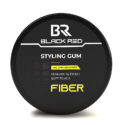 Black Red Hair Styling Wax Gum – Fiber