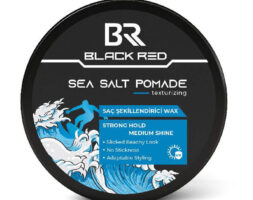 Black&Red Hair Styling Wax Sea Salt Pomade