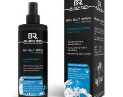 Black Red Sea Salt Hair Spray